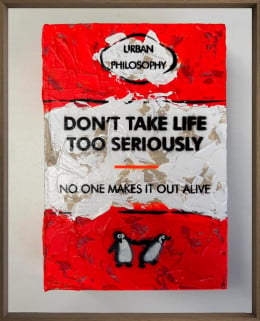 Too Seriously - 3D Storybook - Original - Framed