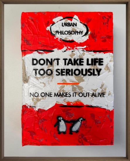 Too Seriously - 3D Storybook - Original - Framed Too Seriously - 3D Storybook - Original - Framed