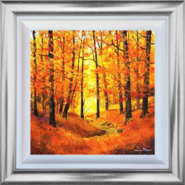 Towards The Light - Original - Framed Towards The Light - Original - Framed