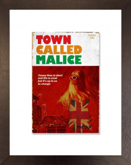 Town Called Malice - 3D Songbook - Limited Edition - Framed