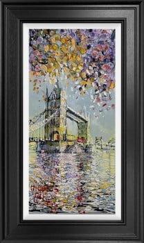 Under The City Blossom - Original - Framed Under The City Blossom - Original - Framed