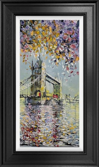 Under The City Blossom - Original - Framed Under The City Blossom - Original - Framed