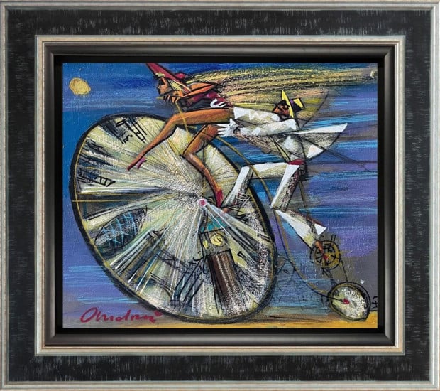 Unicycle - Original - Framed Unicycle - Original - Framed