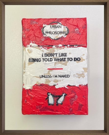 Unless Im Naked - Mini 3D Storybook - Original - Framed Unless Im Naked - Mini 3D Storybook - Original - Framed