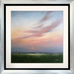 Up With the Lark - Original Study - Framed