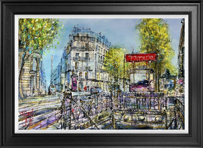 Urban Arteries - Original - Framed