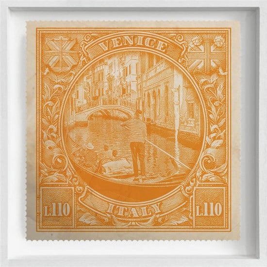 Venice - Limited Edition - White Framed