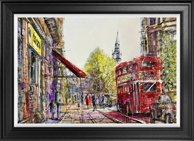 View From The Lane - Original - Framed View From The Lane - Original - Framed