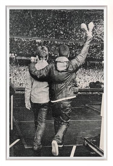 Walking On Stage, Cardiff 2025 - Original - Framed Walking On Stage, Cardiff 2025 - Original - Framed