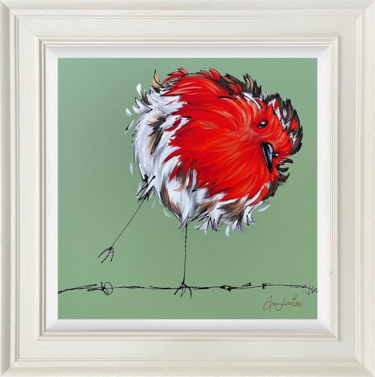 Walking The Tightrope - Original - Framed Walking The Tightrope - Original - Framed