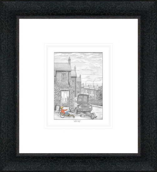 Wallop! - Sketch - Black Framed