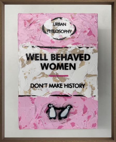 Well Behaved Women - 3D Storybook - Original - Framed Well Behaved Women - 3D Storybook - Original - Framed