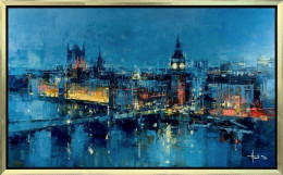 Westminster, London (Deluxe Canvas) - Limited Edition - Framed