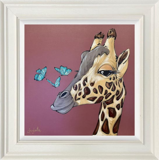 When Butterflies Appear - Original - Framed When Butterflies Appear - Original - Framed