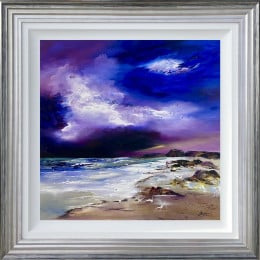 When Day Meets Evening - Original - Framed When Day Meets Evening - Original - Framed