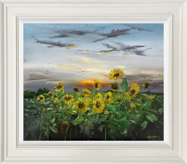 When The Sun Slows Down - Original - Framed When The Sun Slows Down - Original - Framed