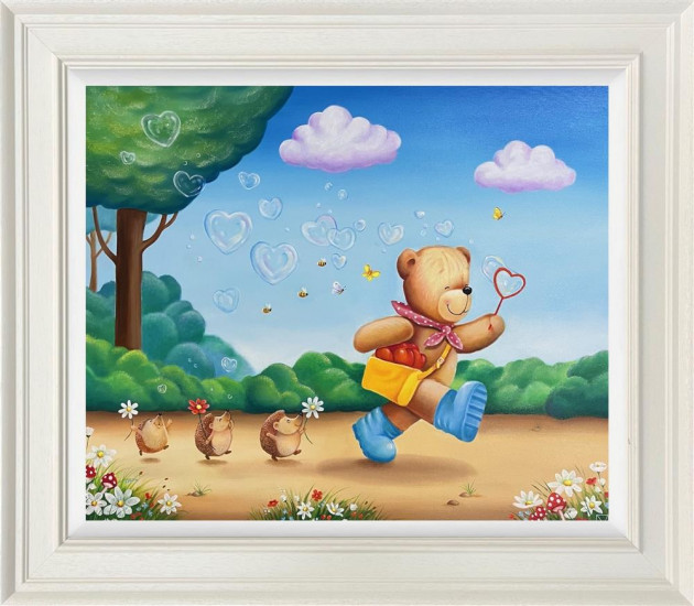 Where Hearts Lead, Love Follows - Original - Framed Where Hearts Lead, Love Follows - Original - Framed
