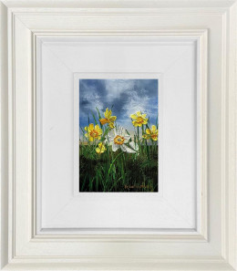 Where The Daffodils Sing - Original - Framed