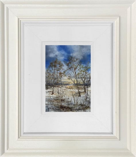 Where The Trees Wait In Winter - Original - Framed Where The Trees Wait In Winter - Original - Framed