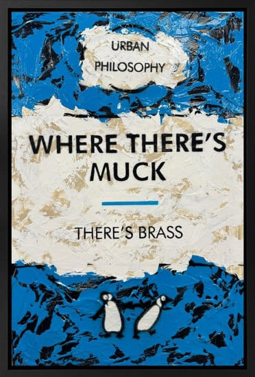 Where There's Muck - Original - Framed Where There's Muck - Original - Framed