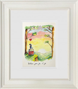 Where You Go, I Go  - Sketch - Original - Framed