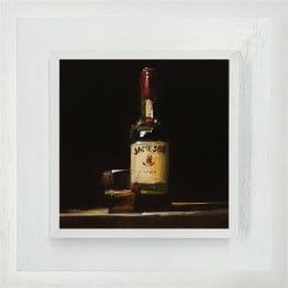 Whiskey And Glass - Original - Framed