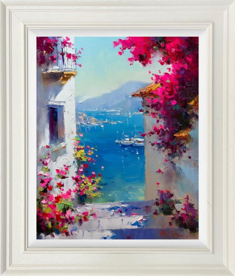 Whispering Walls - Original - Framed Whispering Walls - Original - Framed
