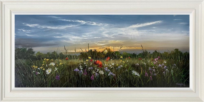 Whispers At Golden Hour - Original - Framed