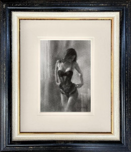 Whispers In The Dark - Study - Original - Framed