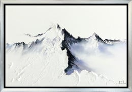 Whiteness Without End - Original - Framed