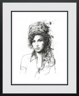 Winehouse - Black Framed