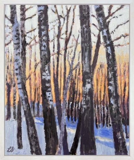 Winter Walk - Original - Framed Winter Walk - Original - Framed