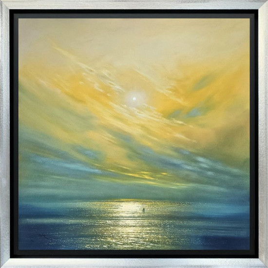 With Full Sails - Original - Framed