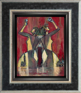 With St Marco - Tour Collection - Original - Framed