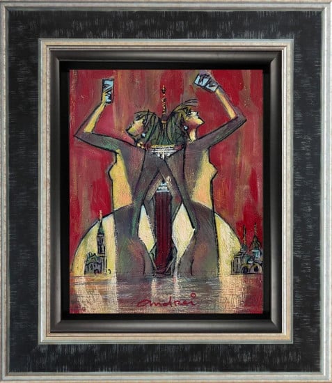 With St Marco - Tour Collection - Original - Framed With St Marco - Tour Collection - Original - Framed
