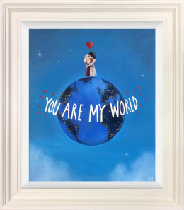 You Are My World - Original - Framed