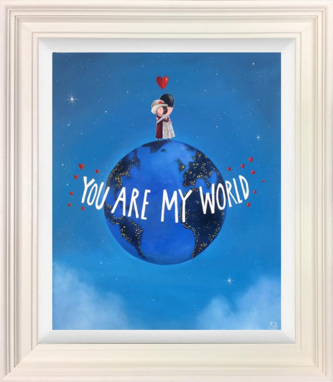 You Are My World - Original - Framed You Are My World - Original - Framed