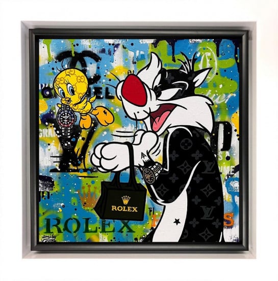You Can't Catch Me - Original - Framed You Can't Catch Me - Original - Framed