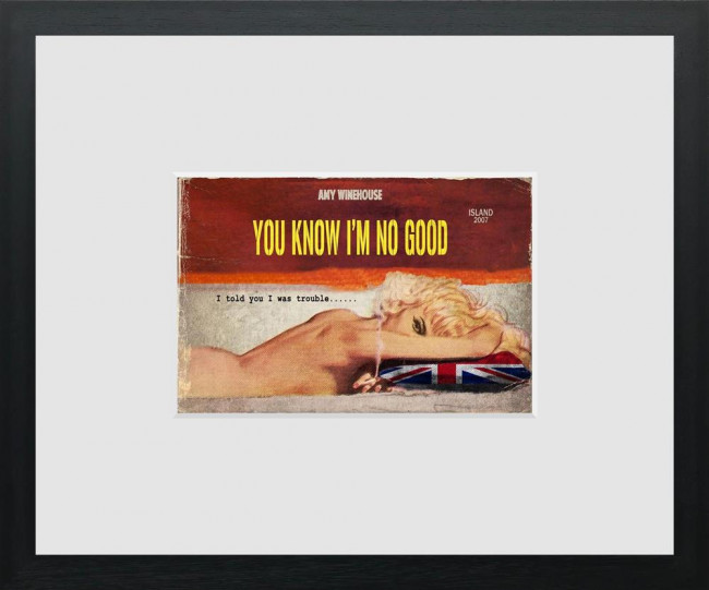 You Know I'm No Good - Miniature - Limited Edition - Black Framed