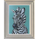 Zelda (Blue) - Original - Framed