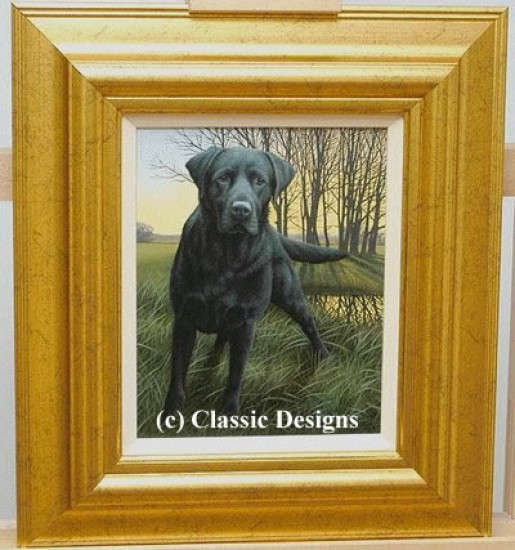 Black Watch - Original - Gold Framed Black Watch - Original - Gold Framed