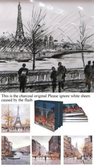 City Living Book & Four LE Prints & Original Of Paris