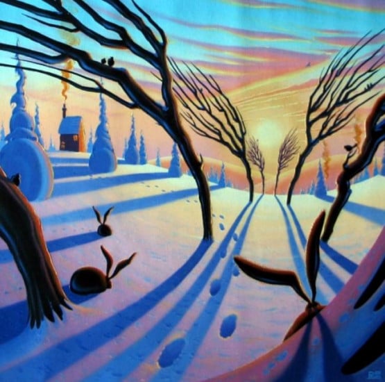 A Winter's Tale - Original - Box Canvas A Winter's Tale - Original - Box Canvas