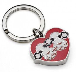 I Love Moo - Key Ring 