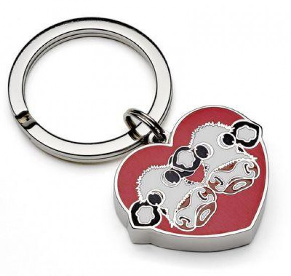 I Love Moo - Key Ring