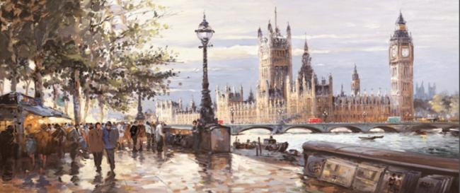 Morning On The Embankment