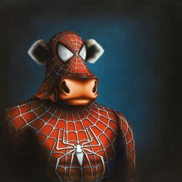 Spidermoo - Original - Box Canvas