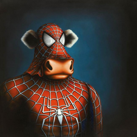 Spidermoo - Limited Edition - Box Canvas