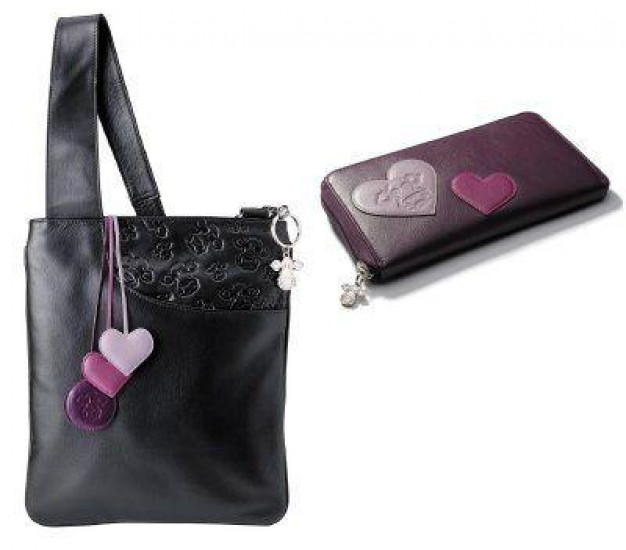 Leather Handbag & Purse - Purple