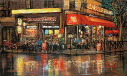 One Night In Paris - Box Canvas